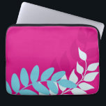 明るい赤紫色と青のモダンつる植物 ラップトップスリーブ<br><div class="desc">明るい色のカラフルエレクトロニクカスタムスのバッグ葉は、あなたの名前、モノグラム、イニシャル、特別な日付または文字のと一緒にパーソナライズされたい、の外観を見るために選択することができる。私たちの店に色やスタイルの詳細を参照。</div>