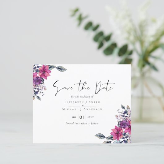 明るい赤紫色の夢は日付の予算を保存 (スタンド正面)