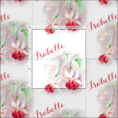 明るい赤紫色の植物性ピンクの赤い名水色の織物 ファブリック (タイル)