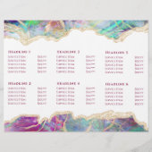 明るい赤紫色アクアマリンopalデザインパンフレット (裏面)