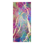 明るい赤紫色アクアマリンopalデザイン価格表 ラックカード (裏面)