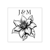 💗明るい赤紫色エンチャントコレクション ラバースタンプ (インプリント)