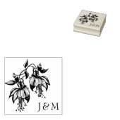 明るい赤紫色エンチャントコレクション ラバースタンプ (押印)