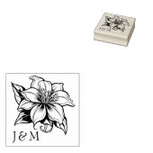 💗明るい赤紫色エンチャントコレクション ラバースタンプ (押印)