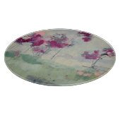 明るい赤紫色トレリン カッティングボード (角)