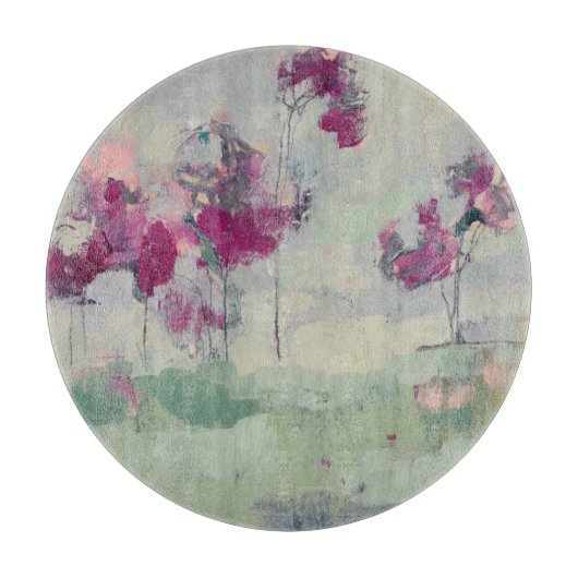 明るい赤紫色トレリン カッティングボード (正面)