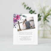 明るい赤紫色ドリームサンキューフォト結婚ズ (スタンド正面)