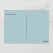 明るい赤紫色ドリームズコーディネート深いピンク ポストカード (裏面)