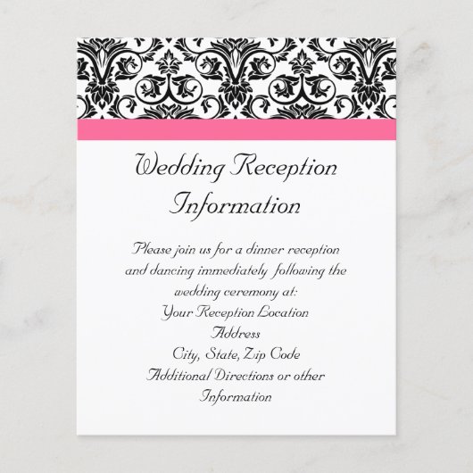 明るい赤紫色ビクトリアンピンクとホワイトダマスク (正面)