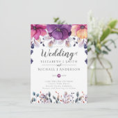 明るい赤紫色ピンクオレンジジンジャーウェディング予算 (スタンド正面)