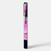 明るい赤紫色ピンクオーキッドフローラカスタム Case-Mate iPhoneケース (裏面 / 左)