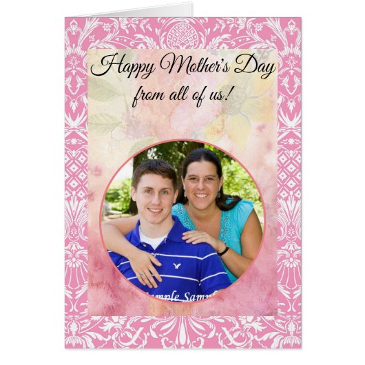 明るい赤紫色ピンクパイナップルビクトリアンヴィンテージダム (正面)