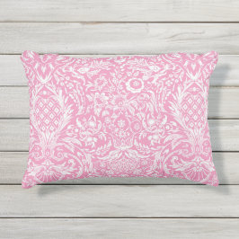 明るい赤紫色ピンクパイナップルビクトリアンヴィンテージダム アウトドアクッション