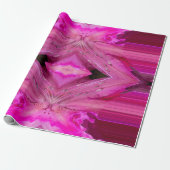 明るい赤紫色ファンタジー ラッピングペーパー (アンロールド)
