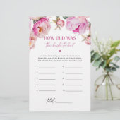 明るい赤紫色フローラ新婦は何歳になる予定だったか (スタンド正面)