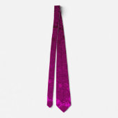 明るい赤紫色ホットピエレガントッフォーマルク結婚ス ネクタイ (裏面)