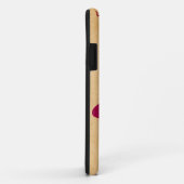 明るい赤紫色ヴィンテージ蓄音機BT ID iPhone 5ケース Case-Mate iPhoneケース (裏面/右)