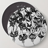 明るい赤紫色園 缶バッジ (正面&裏面)