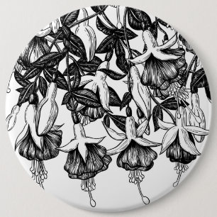 明るい赤紫色園 缶バッジ