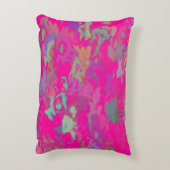 明るい赤紫色夢 アクセントクッション (裏面(縦))