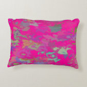 明るい赤紫色夢 アクセントクッション (裏面)