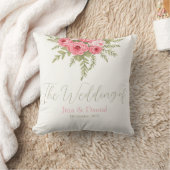 明るい赤紫色夢 クッション (ブランケット)