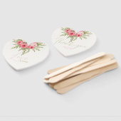 明るい赤紫色夢 ハンドファン (組立なし)