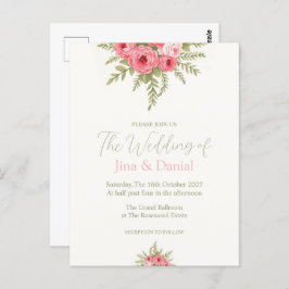 明るい赤紫色夢 ポストカード