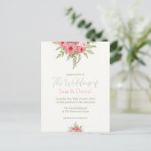 明るい赤紫色夢 ポストカード (スタンド正面)