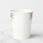 明るい赤紫色夢 紙コップ (右)