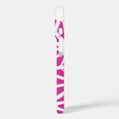 明るい赤紫色幾何学 Case-Mate iPhoneケース (裏面 / 左)