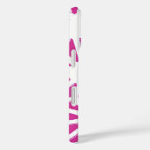 明るい赤紫色幾何学 Case-Mate iPhoneケース (裏面 / 右)