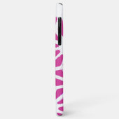 明るい赤紫色幾何学 Case-Mate iPhoneケース (裏面/左)