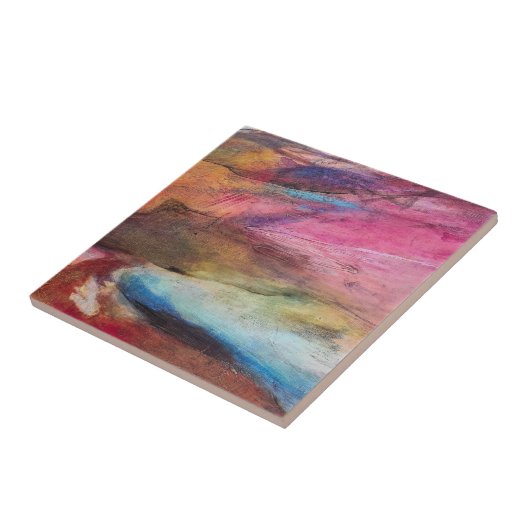 明るい赤紫色式 タイル (側面)