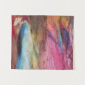 明るい赤紫色式 タペストリー (正面(横))