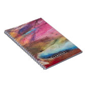 明るい赤紫色式 ノートブック (右側)