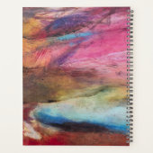 明るい赤紫色式 プランナー手帳 (裏面)