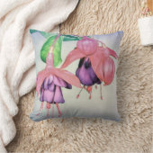 明るい赤紫色枕 クッション (ブランケット)
