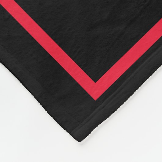 明るい赤紫色牡丹抽象芸術フローラ パーソナライズされた フリースブランケット (角)