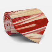 明るい赤紫色羽毛 ネクタイ (ロール)