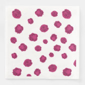 明るい赤紫色花結婚模様 (正面)