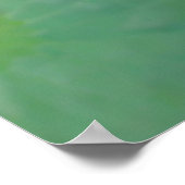 明るい赤紫色魅力的ウォーターリリー ポスター (角)