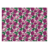 明るい赤紫色 テーブルクロス (正面(横))