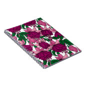 明るい赤紫色 ノートブック (右側)