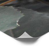 明るい赤紫色 ポスター (角)