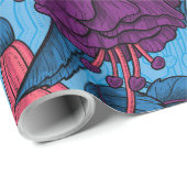 明るい赤紫色 ラッピングペーパー (ロールコーナー)