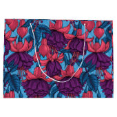 明るい赤紫色 ラージペーパーバッグ (裏面)