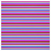 明るい赤紫色、濃い赤、白、青王室の色 ファブリック (見本)