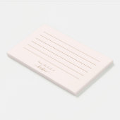 明るい赤面が並んだデスクカスタムから ポストイット (アングル)