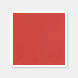 明るい赤 スタンダードカクテルナプキン